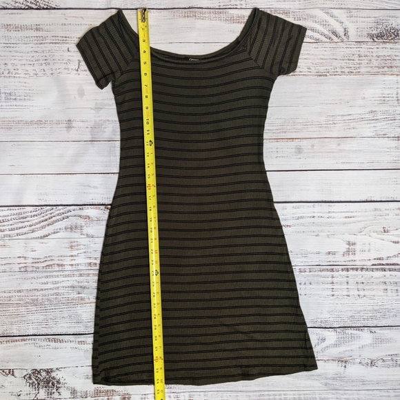 George striped olive tunic S - Picture 6 of 11